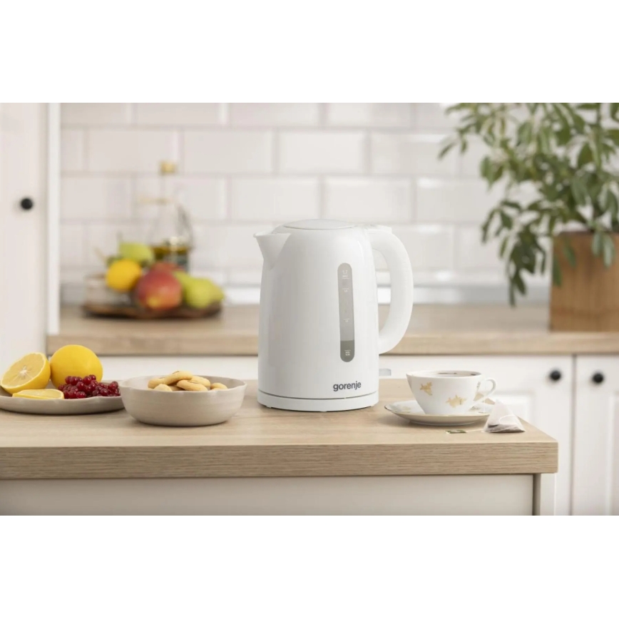 GORENJE K17W - Greitasis elektrinis virdulys 1,7 l 2200W/230V baltas