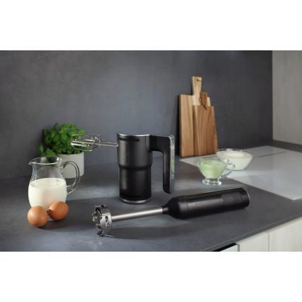 GORENJE M400ORAB - Rankinis mikseris 400W/230V juodas/nerūdijančio plieno