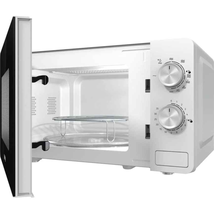 GORENJE MO20E2W - Mikrobangų krosnelė su griliu 800 W/230 V 20 l balta