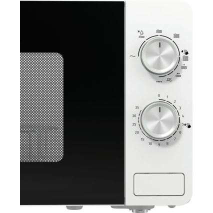 GORENJE MO20E2W - Mikrobangų krosnelė su griliu 800 W/230 V 20 l balta