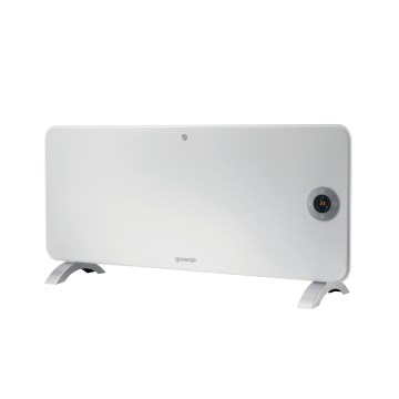 GORENJE OPTIHEAT 2000EWP - Išmanusis elektrinis šildytuvas/konvektorius 2000W IP44 Wi-Fi baltas