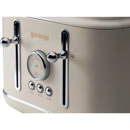 GORENJE T2300CLIN - Skrudintuvas su keturiomis angomis 1150W/230V smėlio spalvos