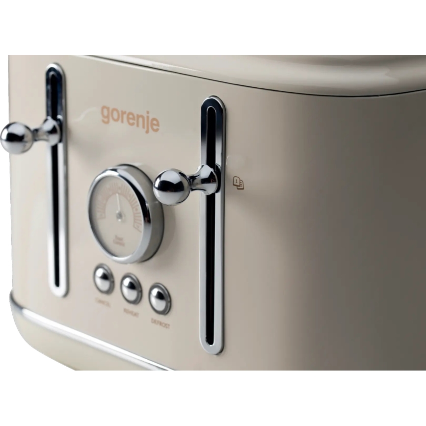 GORENJE T2300CLIN - Skrudintuvas su keturiomis angomis 1150W/230V smėlio spalvos