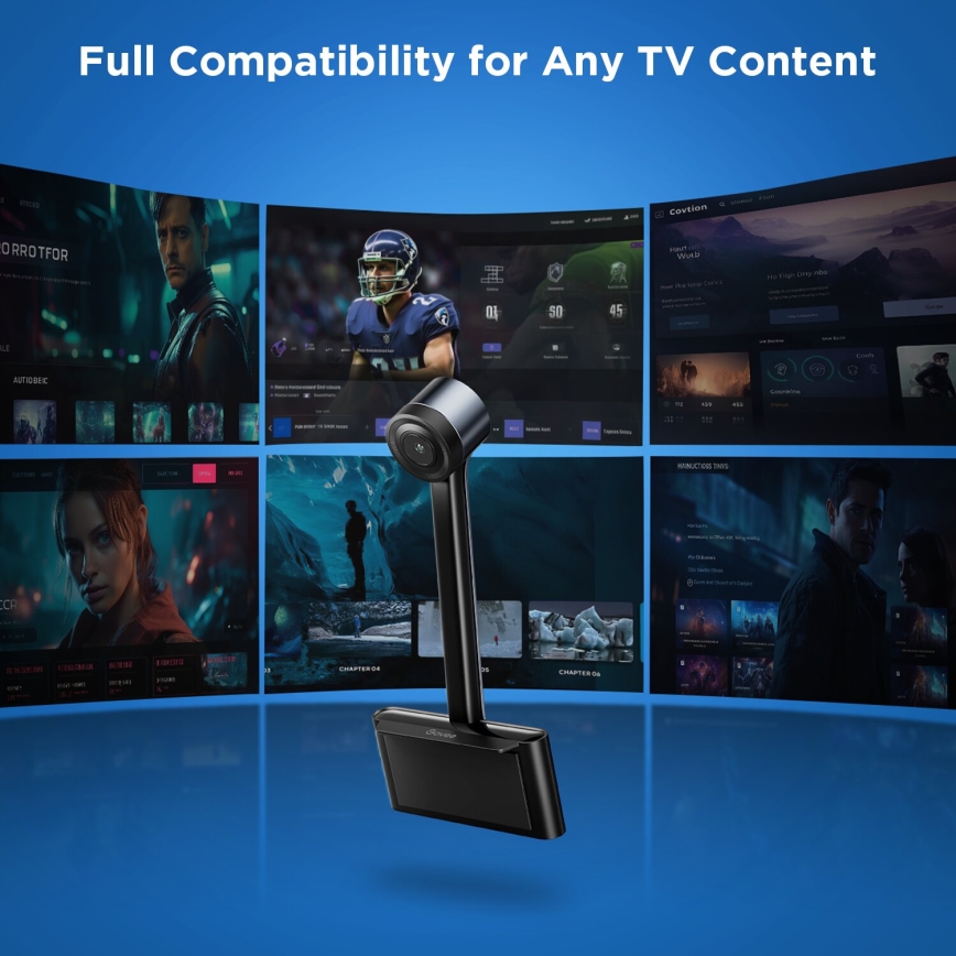 Govee - Backlight 3S Netflix TV 55-65" SMART LED foninis apšvietimas RGBICW Wi-Fi + nuotolinio valdymo pultas