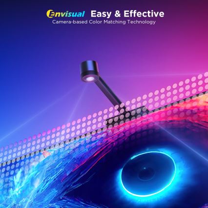 Govee - Backlight 3S Netflix TV 55-65" SMART LED foninis apšvietimas RGBICW Wi-Fi + nuotolinio valdymo pultas