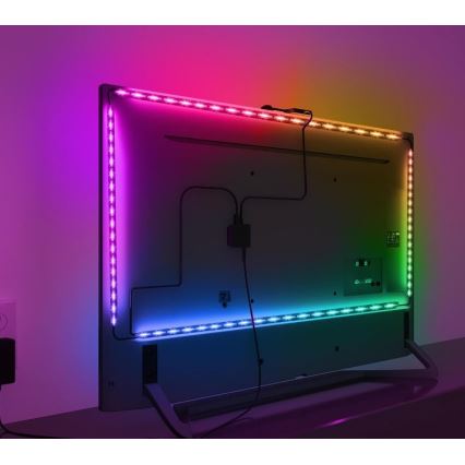 Govee - Backlight 3S Netflix TV 55-65" SMART LED foninis apšvietimas RGBICW Wi-Fi + nuotolinio valdymo pultas