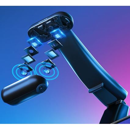 Govee - DreamView T2 DUAL TV 55-65" SMART LED foninis apšvietimas RGBIC Wi-Fi + nuotolinio valdymo pultas