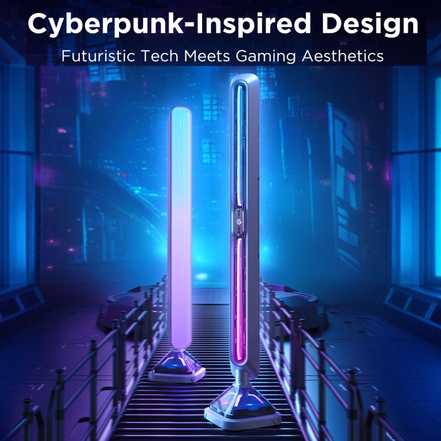 Govee - Išmaniosios RGBIC Gaming Pro apšvietimo panelės Matter Wi-Fi