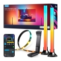 Govee - KOMPLEKTAS 2x Backlight TV 55-65" SMART LED foninis apšvietimas RGBICW Wi-Fi