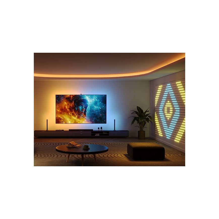Govee - KOMPLEKTAS 2x Backlight TV 55-65" SMART LED foninis apšvietimas RGBICW Wi-Fi