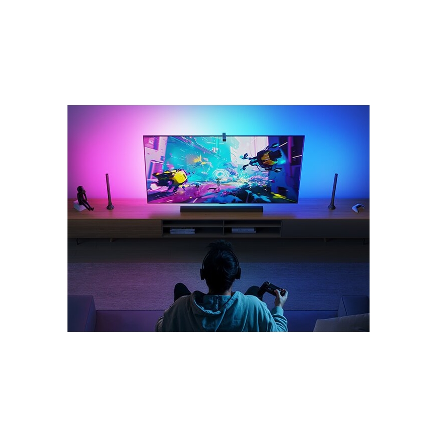 Govee - KOMPLEKTAS 2x Backlight TV 55-65" SMART LED foninis apšvietimas RGBICW Wi-Fi