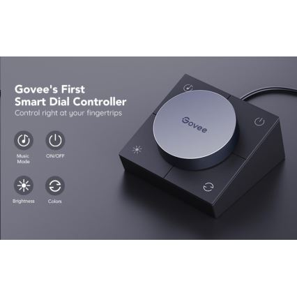Govee - KOMPLEKTAS 2x Smart Gaming Wi-Fi LED RGBIC Panels + Smart Dual + nuotolinio valdymo pultas