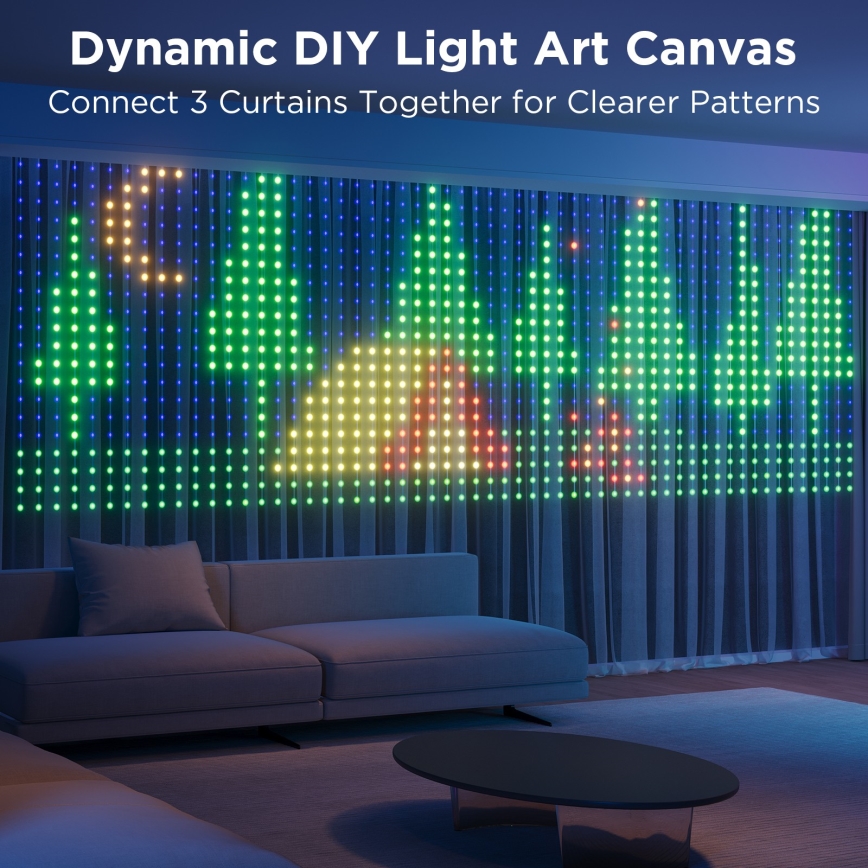 Govee - LED RGB Pritemdomas lauko Dekoratyvinė girlianda LED/15W/230V IP65 Wi-Fi