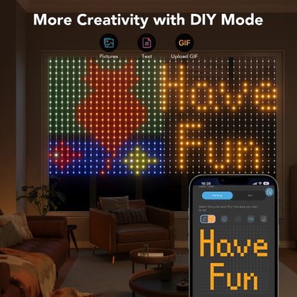 Govee - LED RGB Pritemdomas lauko Dekoratyvinė girlianda LED/15W/230V IP65 Wi-Fi