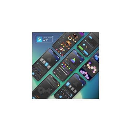 Govee - Prailgintuvo rinkinys 2x LED RGB Pritemdymo panelė LED/7,2W/230V Wi-Fi