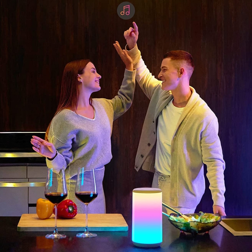 Govee - LED RGBIC Pritemdomas stalinis šviestuvas AURA 2 2200-6500K Wi-Fi Matter