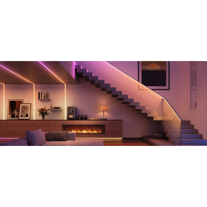 Govee - LED RGBICW Reguliuojama juostelė COB 3780 diodai 3m Wi-Fi Matter