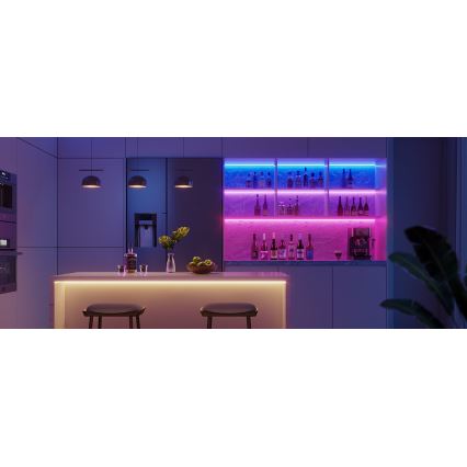 Govee - LED RGBICW Reguliuojama juostelė COB 3780 diodai 3m Wi-Fi Matter