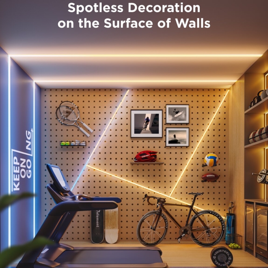 Govee - LED RGBICW Reguliuojama juostelė COB 3780 diodai 3m Wi-Fi Matter