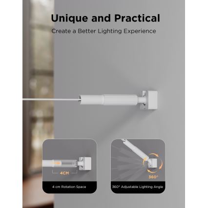 Govee - LED RGBICWW Pakabinama juosta LED/36W/24V 4m Skyline Matter Wi-Fi