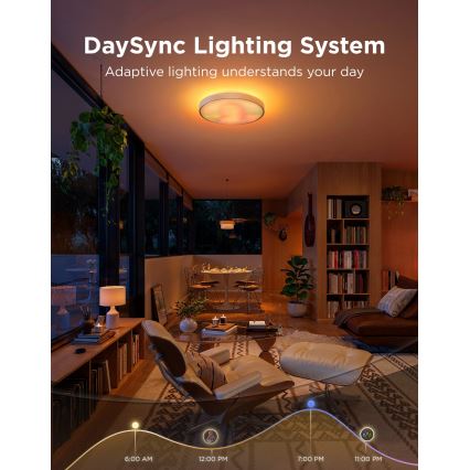 Govee - LED RGBICWW Reguliuojamas lubinis šviestuvas LED/55W/230V skersmuo 53 cm Matter Wi-Fi