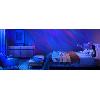 Govee - LED RGBW Galaxy Apšvietimas Projector Pro Wi-Fi Matter