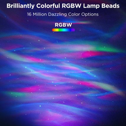 Govee - LED RGBW Galaxy Apšvietimas Projector Pro Wi-Fi Matter