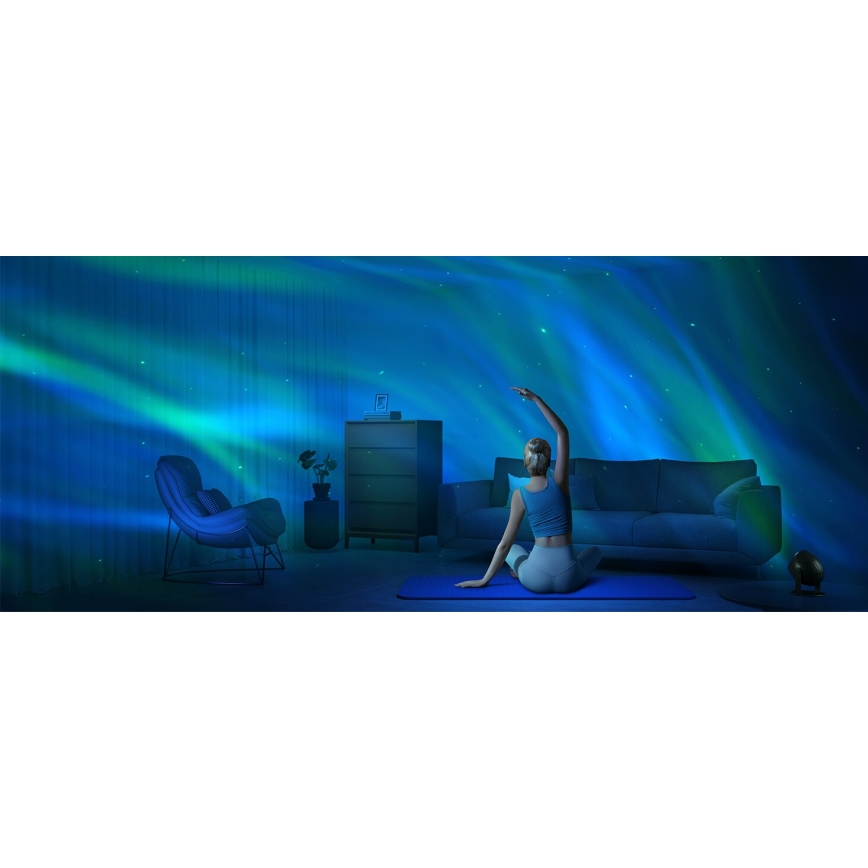 Govee - LED RGBW Galaxy Apšvietimas Projector Pro Wi-Fi Matter