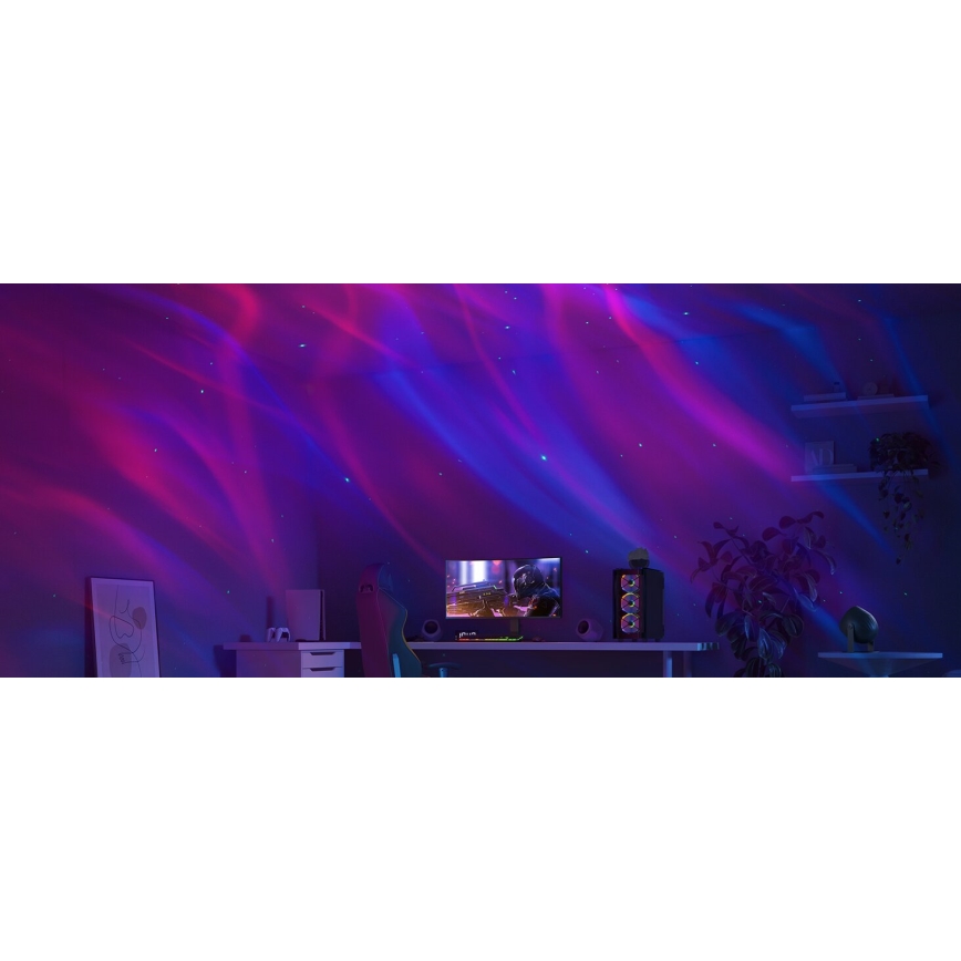 Govee - LED RGBW Galaxy Apšvietimas Projector Pro Wi-Fi Matter