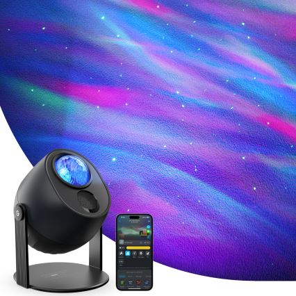 Govee - LED RGBW Galaxy Apšvietimas Projector Pro Wi-Fi Matter