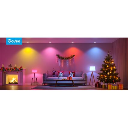 Govee - LED RGBWW Pritemdoma elektros lemputė Smart E27/9W/230V 2700-6500K Wi-Fi