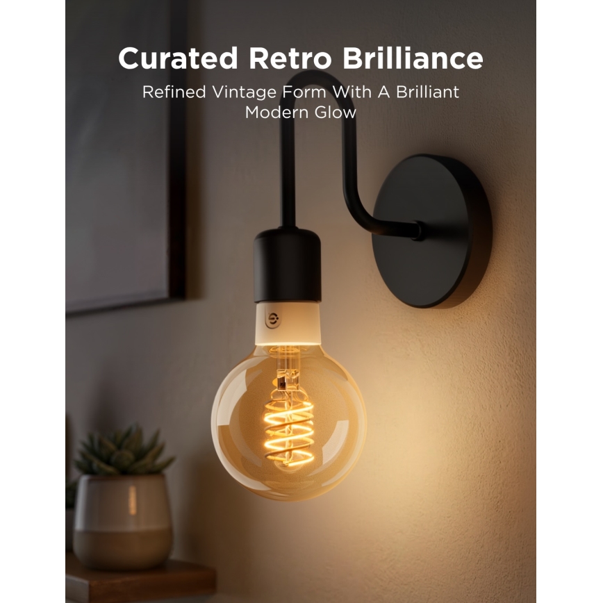 Govee - LED RGBWW Reguliuojama lemputė Smart MATTER G80 E27/5W/230V 2700-6500K Wi-Fi