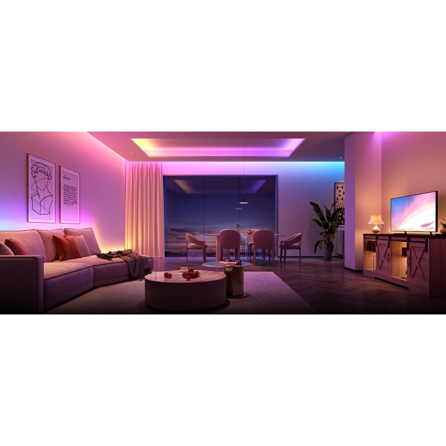 Govee - LED RGBWWIC Pritemdoma prailginimo juostelė Strip Light 2 Pro 1m Wi-Fi Matter
