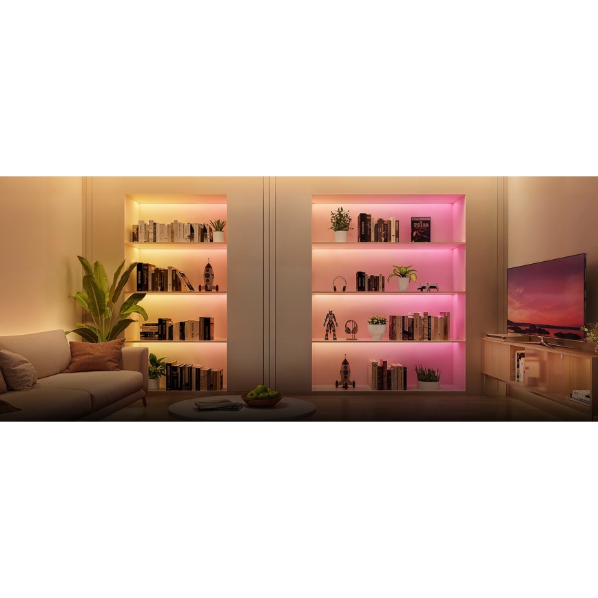 Govee - LED RGBWWIC Pritemdoma prailginimo juostelė Strip Light 2 Pro 1m Wi-Fi Matter