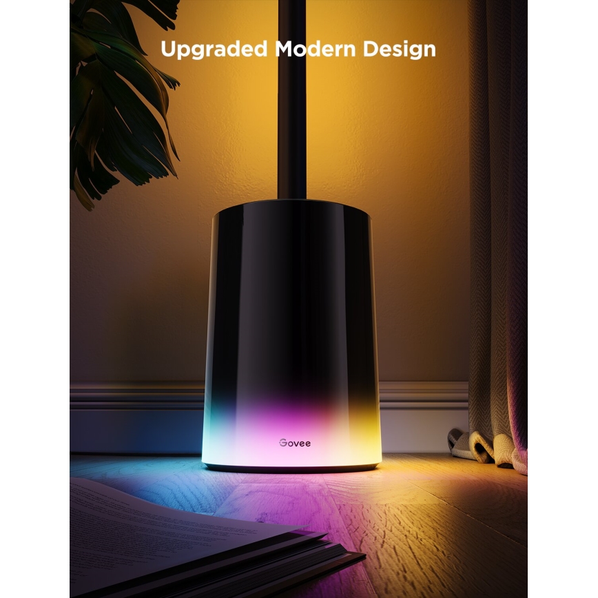 Govee - LED pritemdomas toršeras Smart MATTER LED RGBICWW 2200-6500K Wi-Fi + nuotolinio valdymo pultas