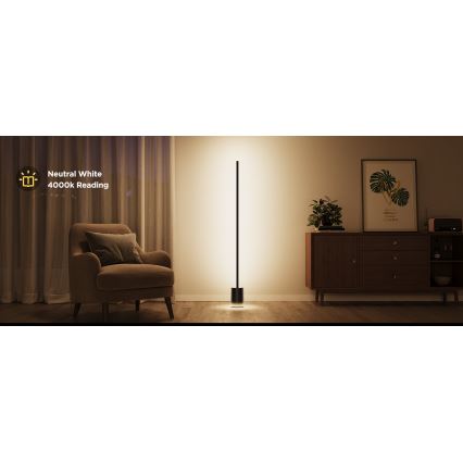 Govee - LED pritemdomas toršeras Smart MATTER LED RGBICWW 2200-6500K Wi-Fi + nuotolinio valdymo pultas