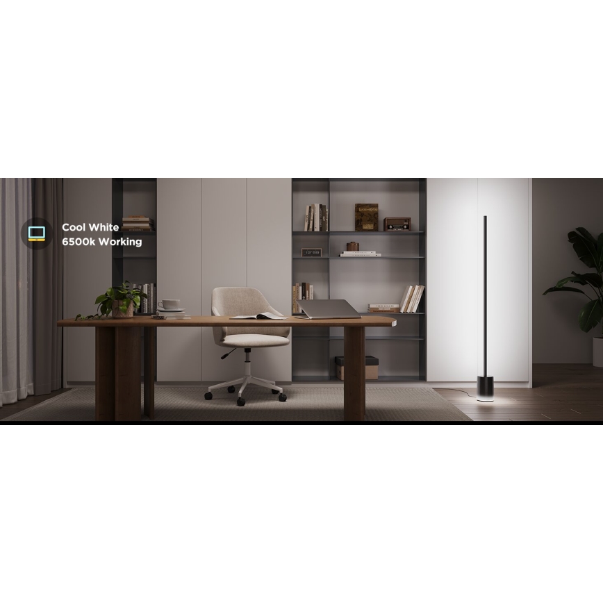 Govee - LED pritemdomas toršeras Smart MATTER LED RGBICWW 2200-6500K Wi-Fi + nuotolinio valdymo pultas