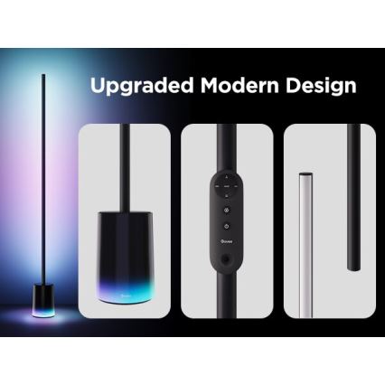 Govee - LED pritemdomas toršeras Smart MATTER LED RGBICWW 2200-6500K Wi-Fi + nuotolinio valdymo pultas