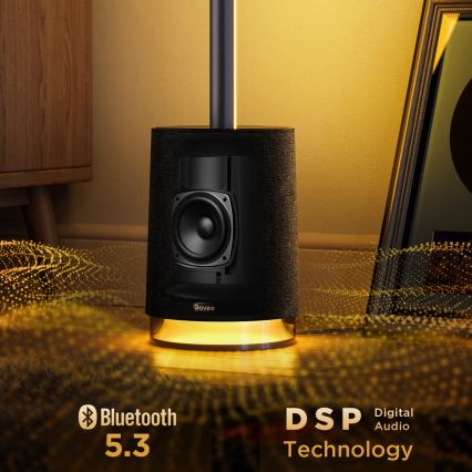 Govee - LED pritemdomas toršeras su kolonėle Pro RGBICWW 2200-6500K Wi-Fi + nuotolinio valdymo pultas