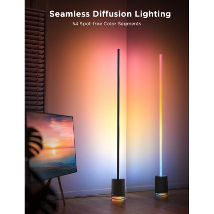 Govee - LED pritemdomas toršeras su kolonėle Pro RGBICWW 2200-6500K Wi-Fi + nuotolinio valdymo pultas