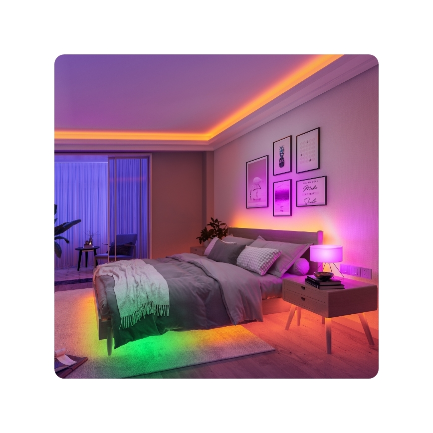 Govee - M1 PRO PREMIUM Smart RGBICW+ LED juosta 2m Wi-Fi Matter
