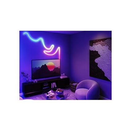 Govee - Neon 2 MATTER lankstoma LED juosta 5m RGBIC Wi-Fi IP67