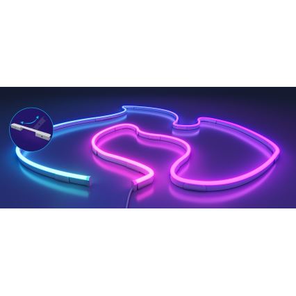 Govee - Neon 2 MATTER lankstoma LED juosta 5m RGBIC Wi-Fi IP67