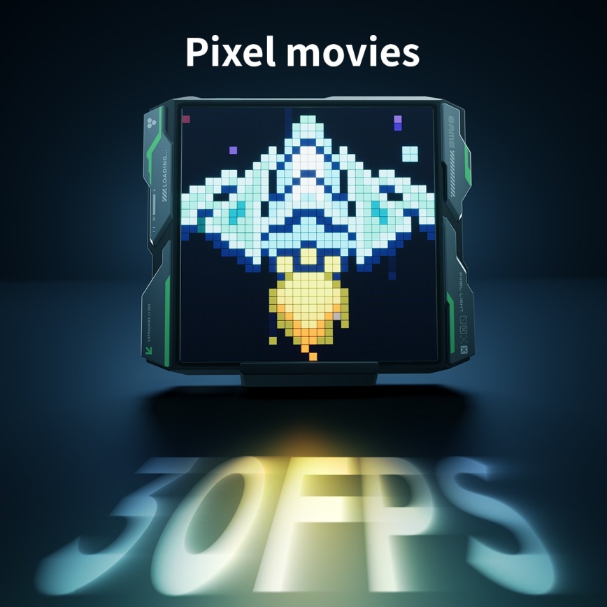 Govee - Pixel Apšvietimas 1024 LED panelė Matter LED/12W/12V Wi-Fi