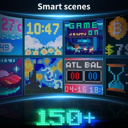 Govee - Pixel Apšvietimas 1024 LED panelė Matter LED/12W/12V Wi-Fi