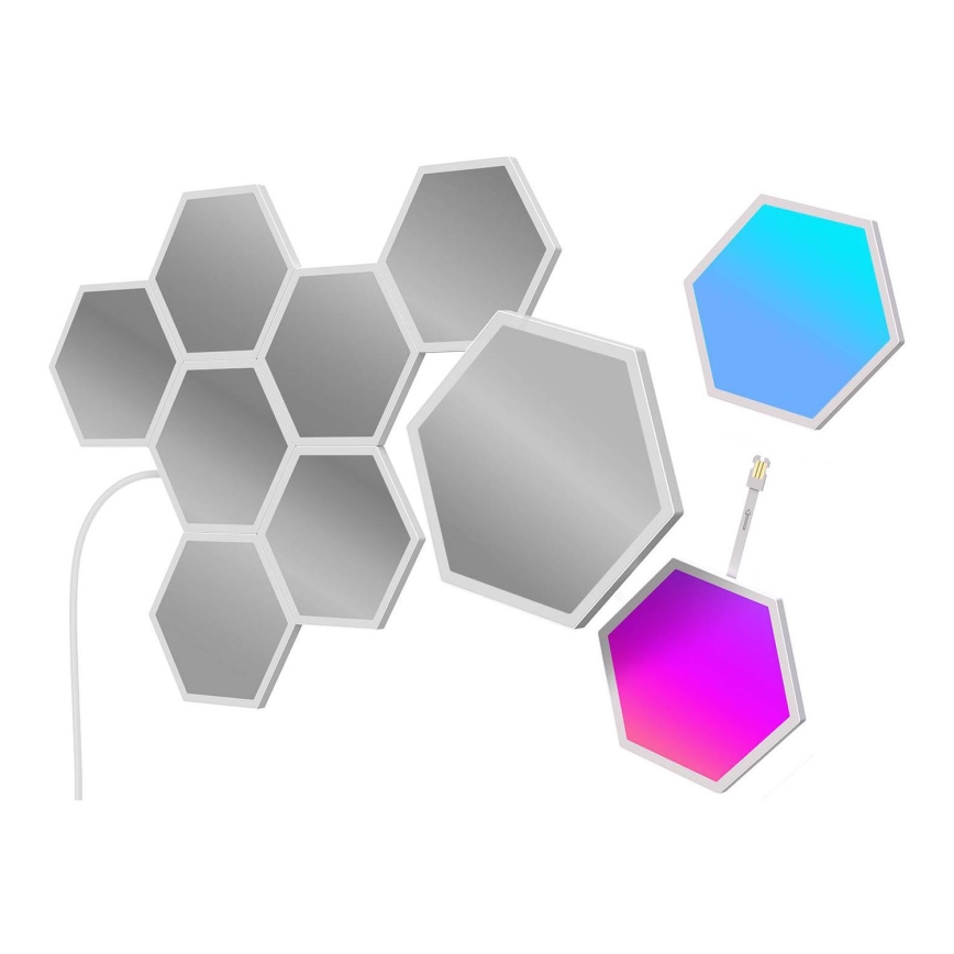 Govee - Prailgintuvo rinkinys 2x LED RGB Pritemdymo panelė LED/7,2W/230V Wi-Fi