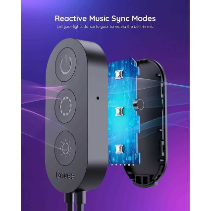 Govee - SMART LED apšvietimas RGB televizoriams 46-60