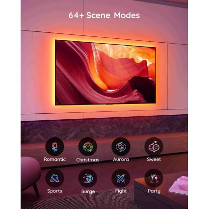 Govee - TV 46-60 Išmanusis LED foninis apšvietimas RGB