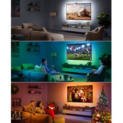 Govee - TV Backlight 3 Lite TV 40-50" SMART LED foninis apšvietimas RGBICW Wi-Fi IP67 +RC