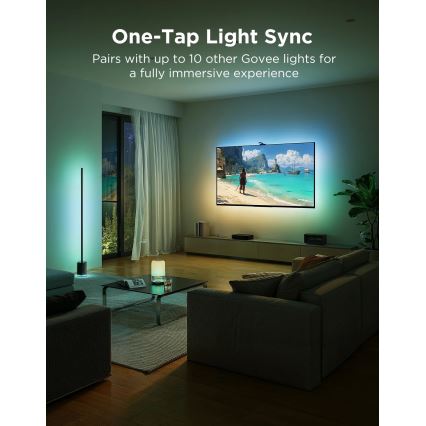Govee - TV Backlight 3 Pro 75-85 Išmanusis RGBIC LED apšvietimo juosta su Wi-Fi
